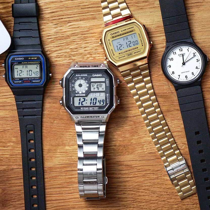 Casio Watches Collage Square