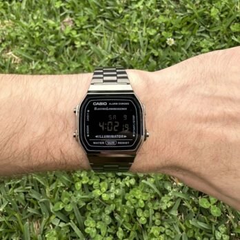 Casio A168WGG-1BDF Watch